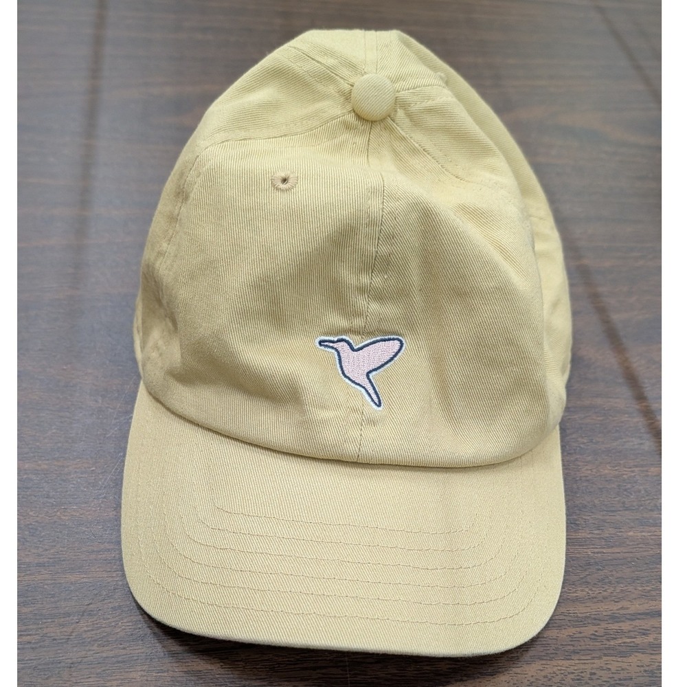 Birddogs Free The Bird Yellow Cotton Adjustable Dad Hat Baseball Cap Mens